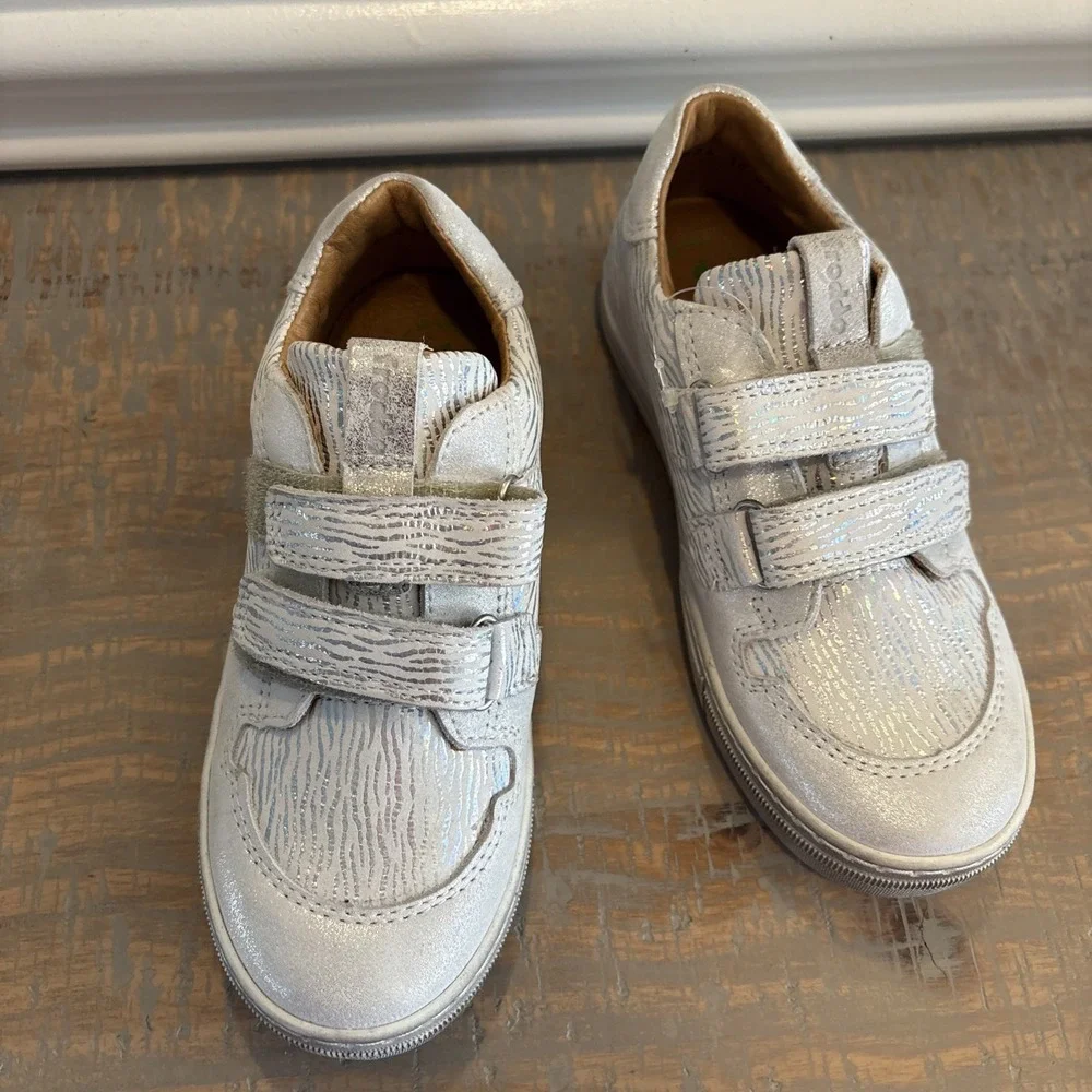 Froddo Dolby‎ White Zebra Print Leather Big Kid Shoes Size 30 US 12